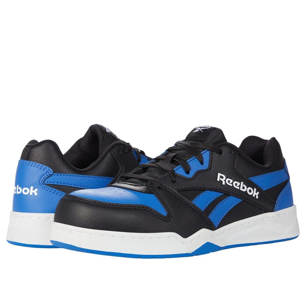 Reebok Work BB4500 Work EH Comp Toe Black/Blue 4 E - Wide
